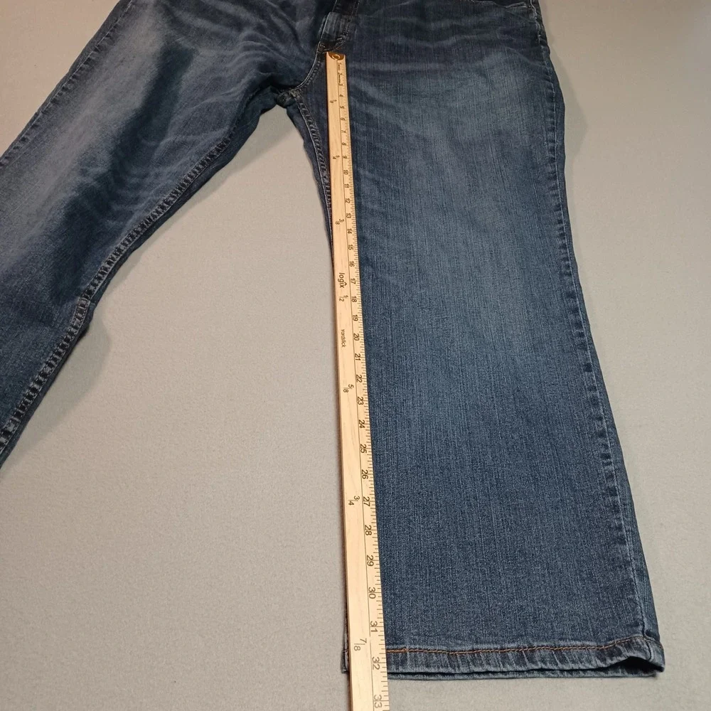 Levis 559‎ Relaxed Straight Jeans Mens 46x32 Blue Medium Wash Denim 559-0482